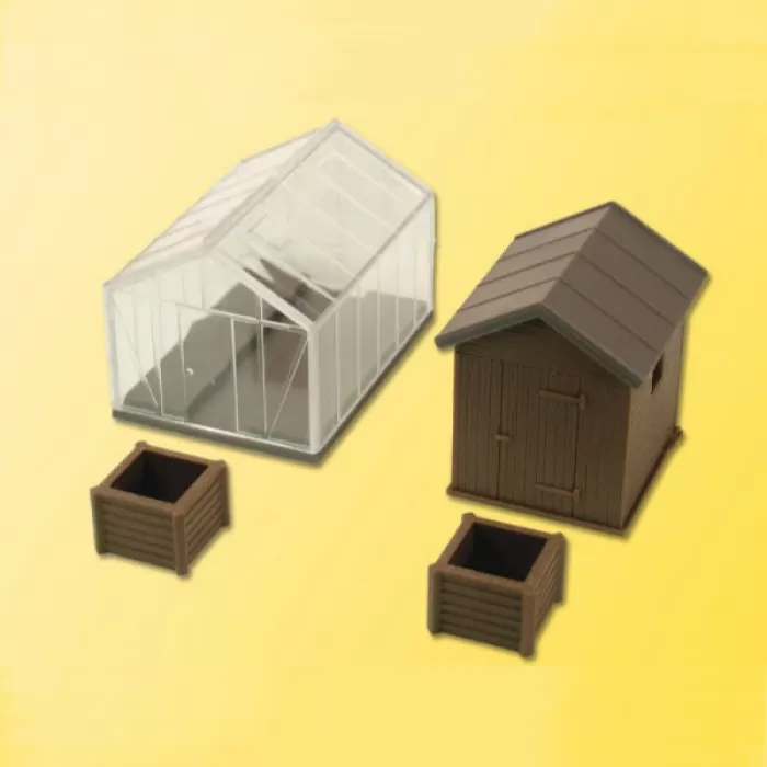 Greenhouse and Garden Shed OO