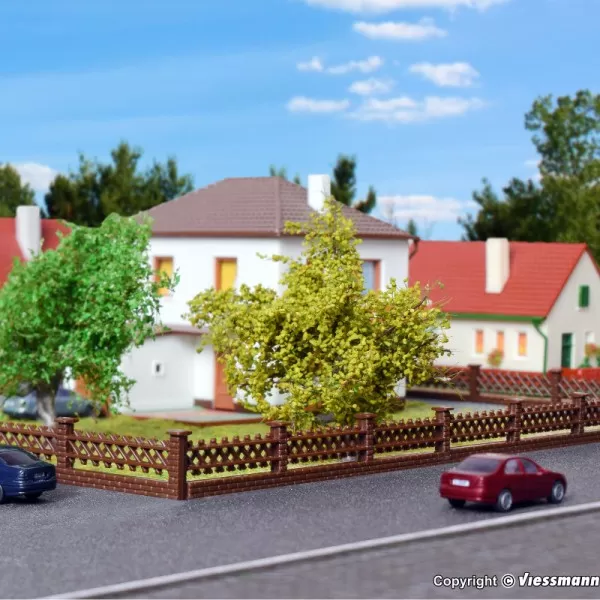 Trellis fence and Wall N gauge Vollmer 47421