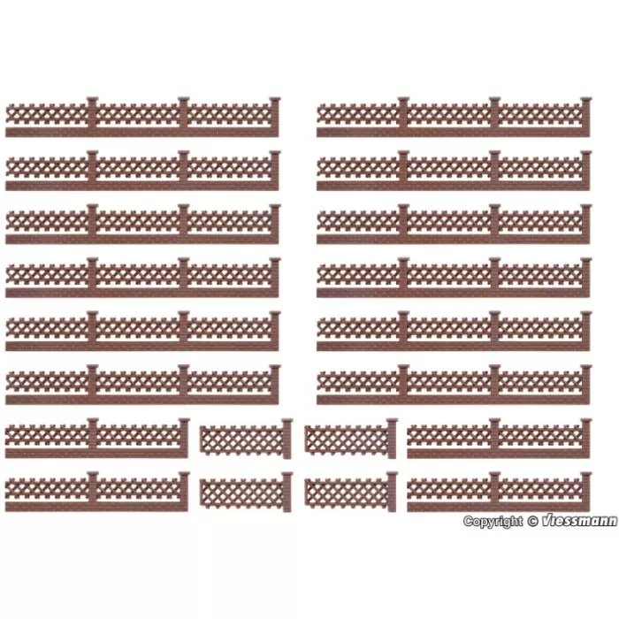 Trellis fence and Wall N gauge Vollmer 47421