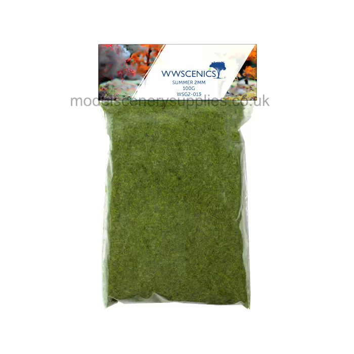 Static Grass Summer Grass 2mm  (100g) WSG2-013