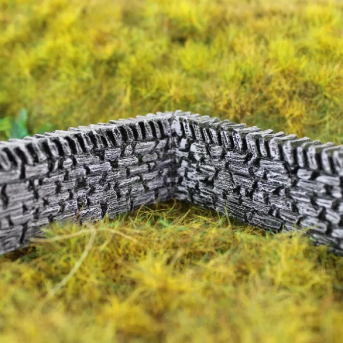 Stone Walling  Ready Painted OO 28mm WWScenics