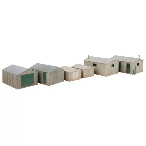 Metal Sheds and Garages x 6 OO