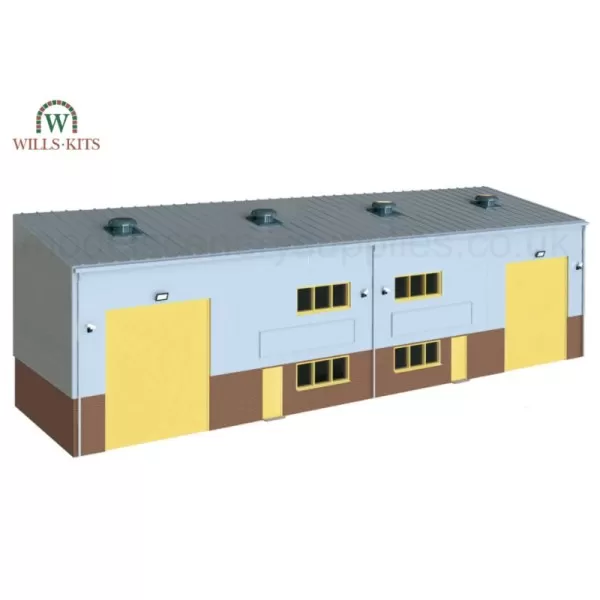 Modern Industrial Retail Unit OO Wills SSM300