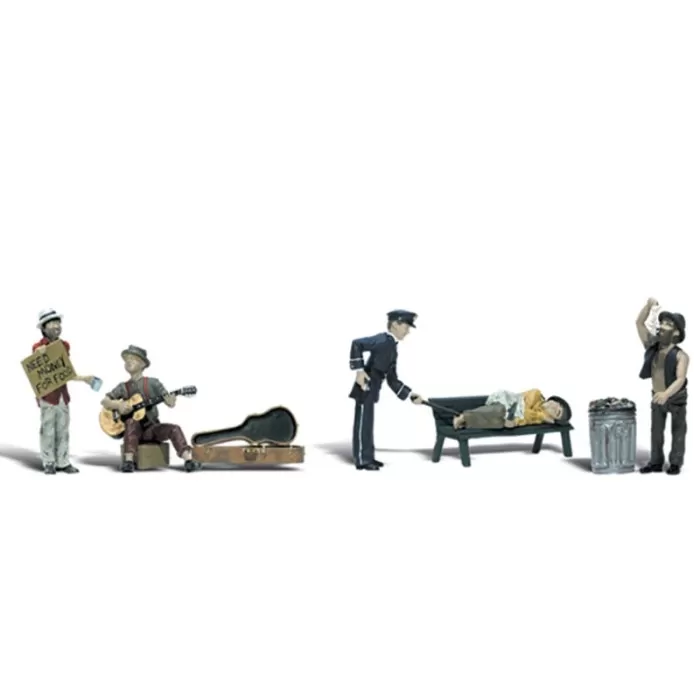 Street Performers and Homeless OO 