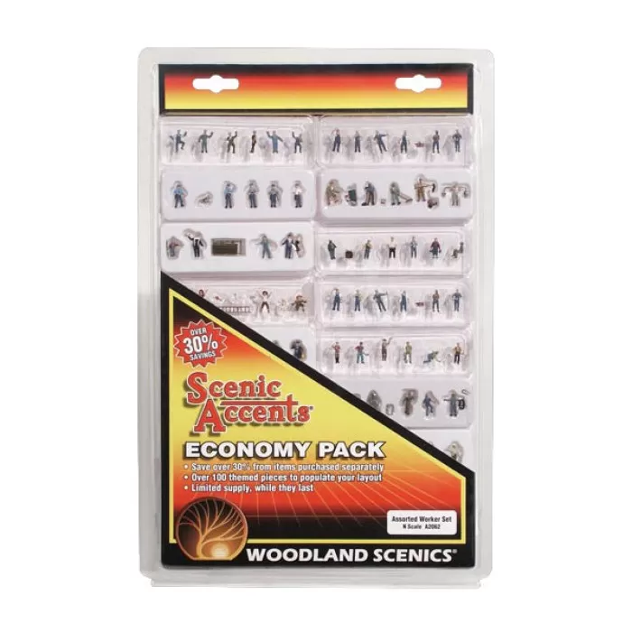 Worker Figures Economy Pack N gauge
