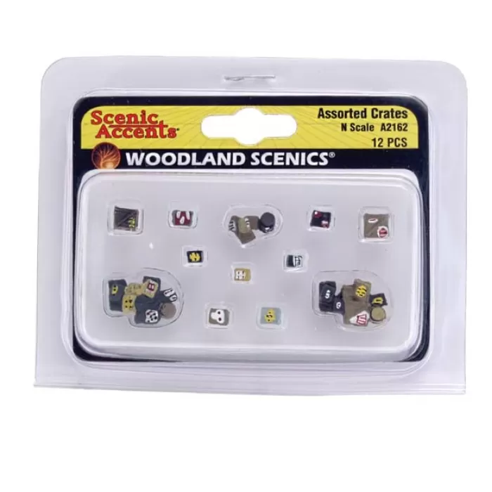 Assorted Crates N gauge
