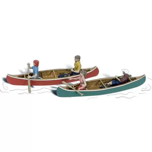 Canoes N gauge A2200