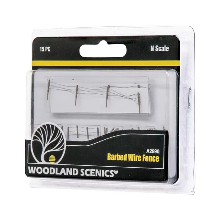 Barbed Wire Fence N gauge
