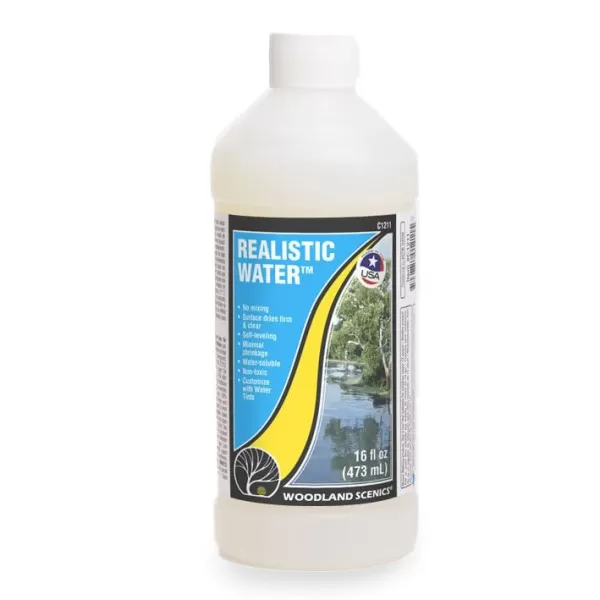 Realistic Water from Woodland Scenics C1211