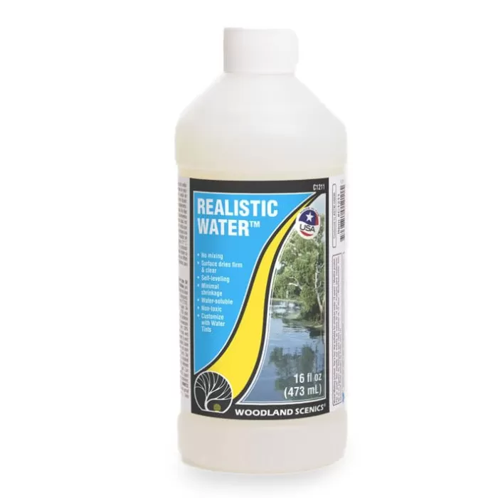 Realistic Water from Woodland Scenics C1211