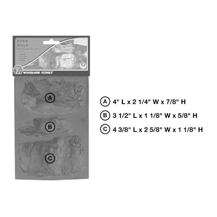 Rock Mould Random C1234