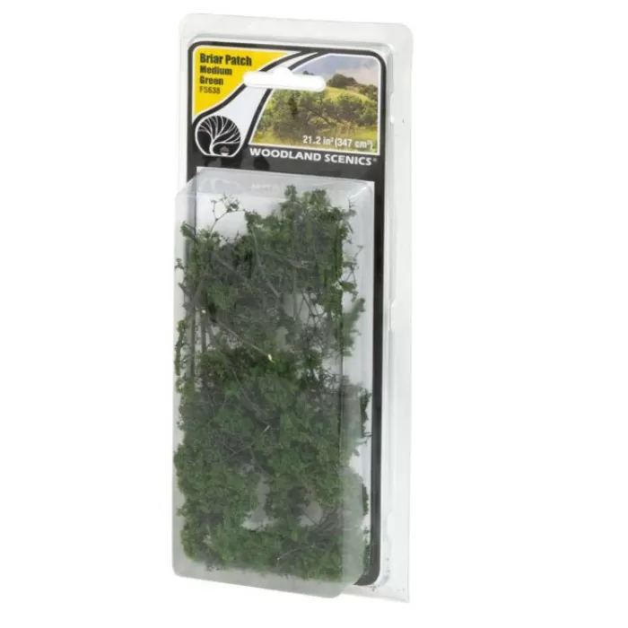 Shrub Hedge Briar Patch Medium Green FS638