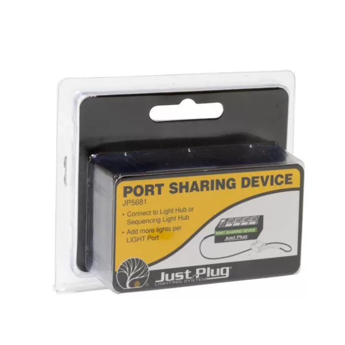 Model Lights Just Plug Port Sharing Device JP5681