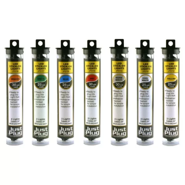 Model Lights LED Stick-On for Just Plug System