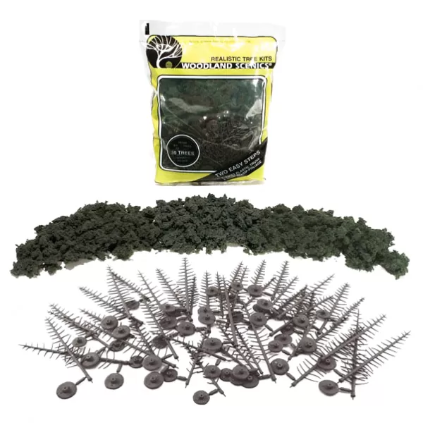 Pine Tree Armature Kit 100 - 150mm tall Woodland Scenics TR1105 SPECIAL OFFER