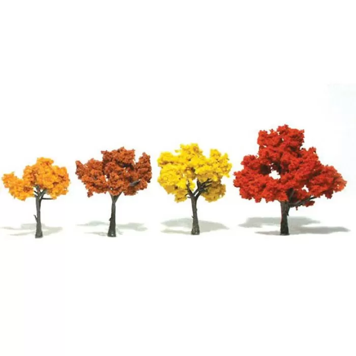 Deciduous Trees Autumn Colours Woodland Scenics Value Pack 70 - 120mm