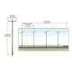 Electric Telegraph Poles single Bar Pre-wired From Woodland Scenics N Gauge 