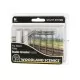Electric Telegraph Poles Double Bar Pre-wired From Woodland Scenics N Gauge 