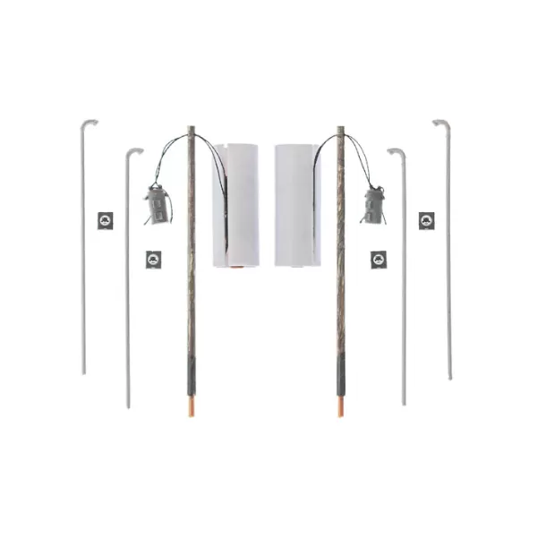 Electric Telegraph Poles Transformer Connect Set Pre-wired From Woodland Scenics OO