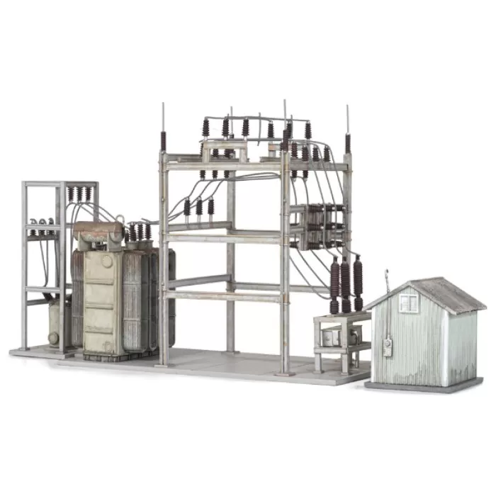 Electric Substation from Woodland Scenics  N gauge