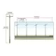 Electric Telegraph Poles Single Bar Pre-wired From Woodland Scenics OO