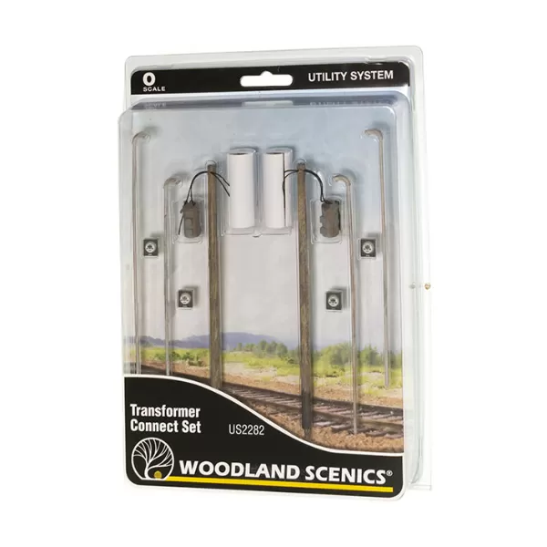 Electric Telegraph Poles Transformer Connect Set Pre-wired From Woodland Scenics  1:43