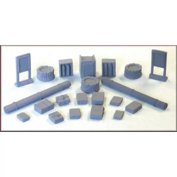 Station platform junk OO