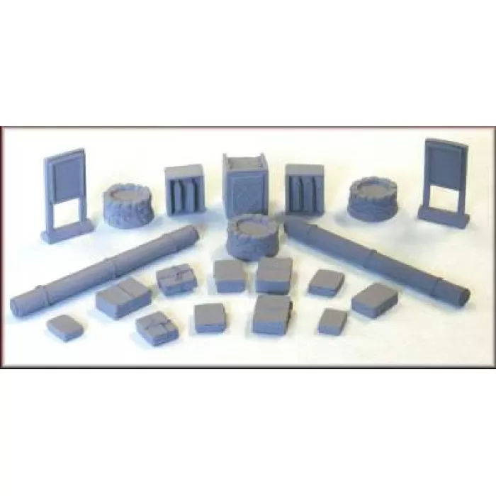 Station platform junk OO