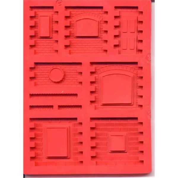 Linka Mould Skylights, circular & arched windows, door & buttresses B4