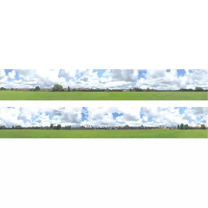 Backscene Into the Town 107A N gauge