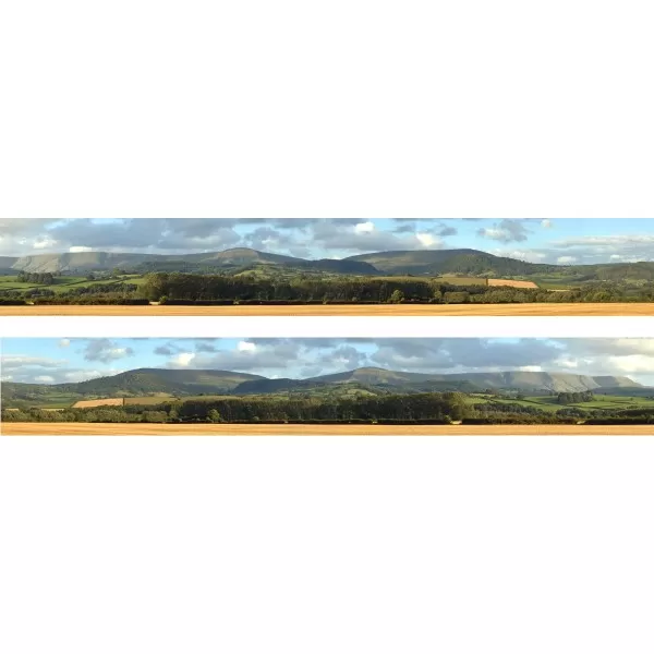 Backscene Harvest Hills 242 N gauge