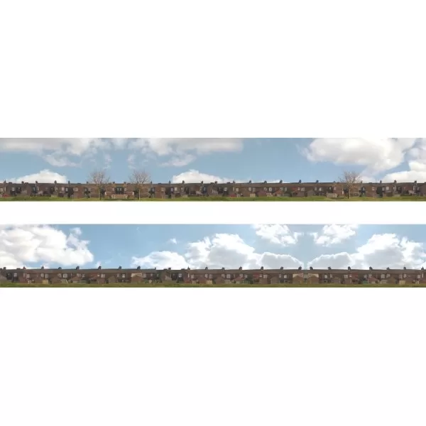 Backscene Terraced Backs 401 N Gauge 