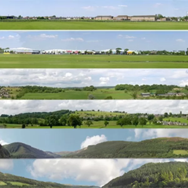 Standard Backscene N gauge