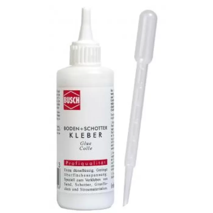 Ballast and Scenery glue with pipette 125ml Busch 7593