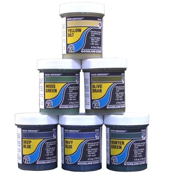 Model Water Paint Undercoat by Woodland Scenics