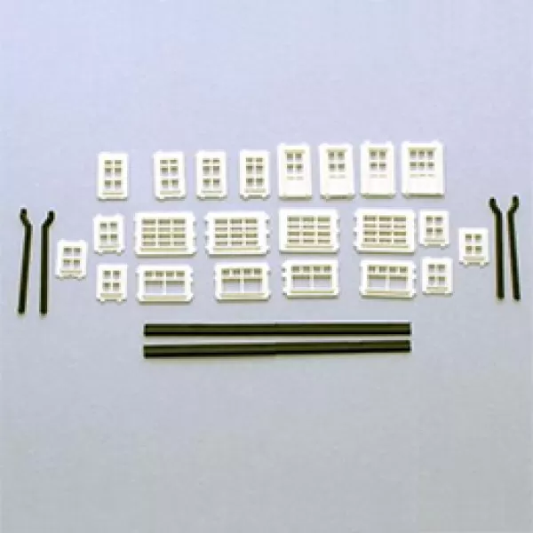 Scratch Building, Windows, Doors, Gutters, Etc.