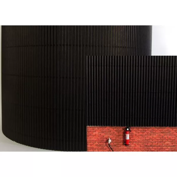 Corrugated Card Black 1:32