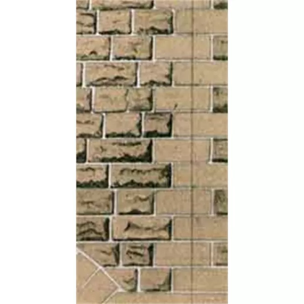 Grey sandstone ashlar walling building paper OO Superquick D8