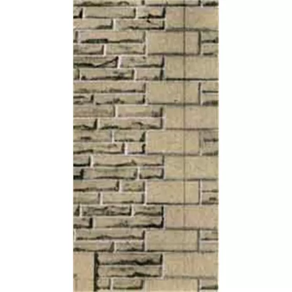 Grey sandstone coursers style walling building paper OO Superquick D10