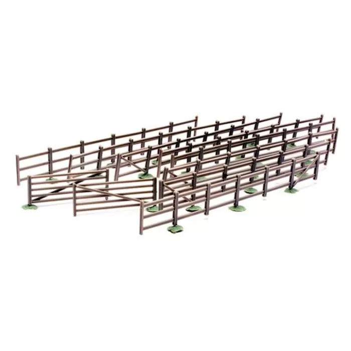 Wooden Fences and Gates OO Dapol C023