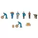 Goods Shed Workers OO Faller 151609