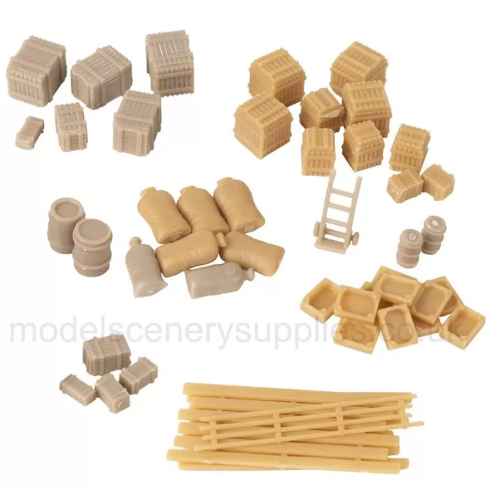 Boxes Crates Sacks Mixed freight Loads OO