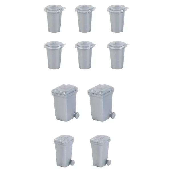 Dust bins and Wheelie Bins  OO  Faller 180905