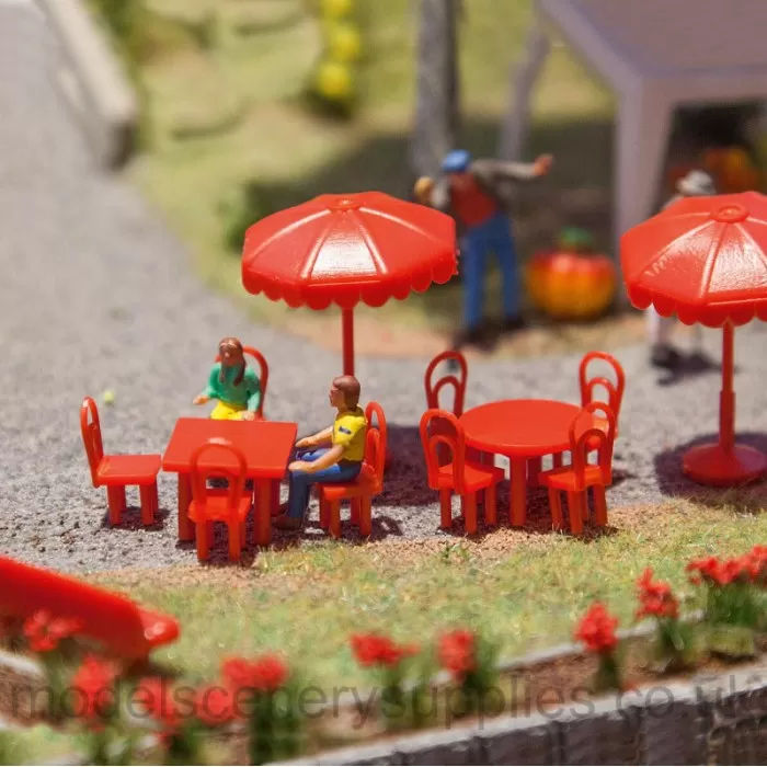 Parasols Tables Benches Chairs OO