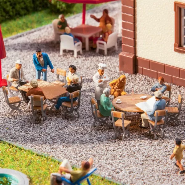 Tables and chairs Garden OO Faller 180957