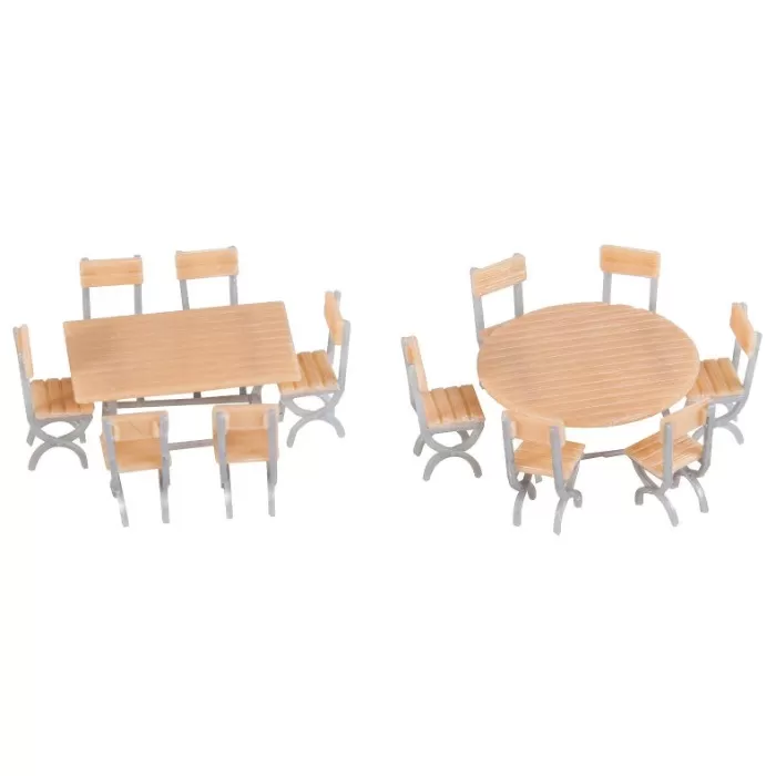 Tables and chairs Garden OO Faller 180957