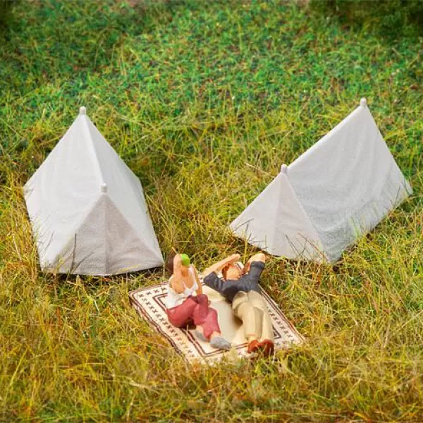 Campsite tents OO  Faller 180987