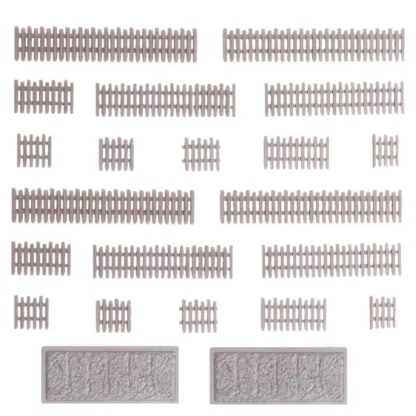 Picket Paling Fence  N Gauge