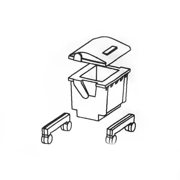 Wheelie Bins Domestic and Industrial N gauge Faller 272919