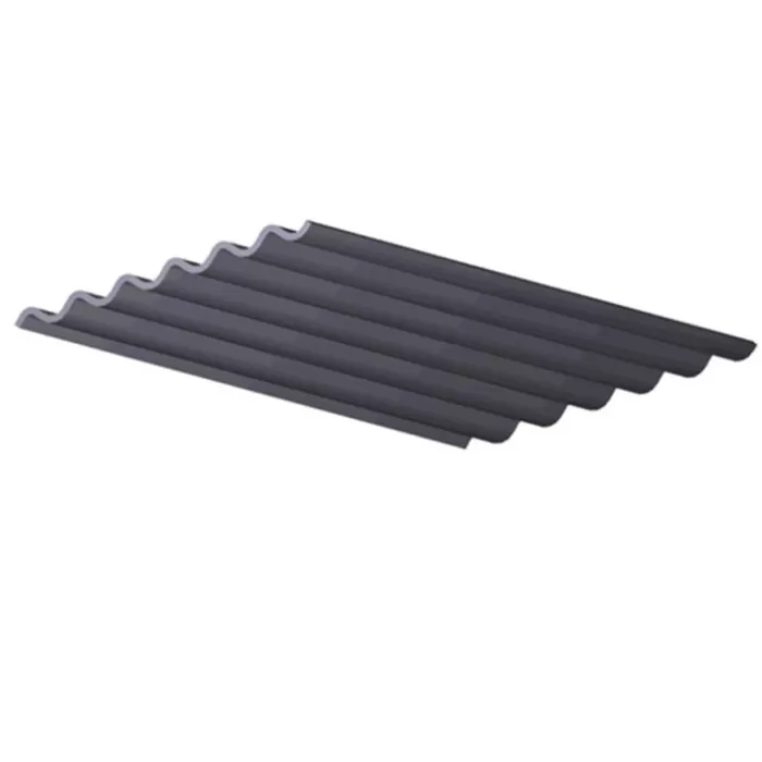 Corrugated Roofing Sheets Grey 1:32 by Juweela